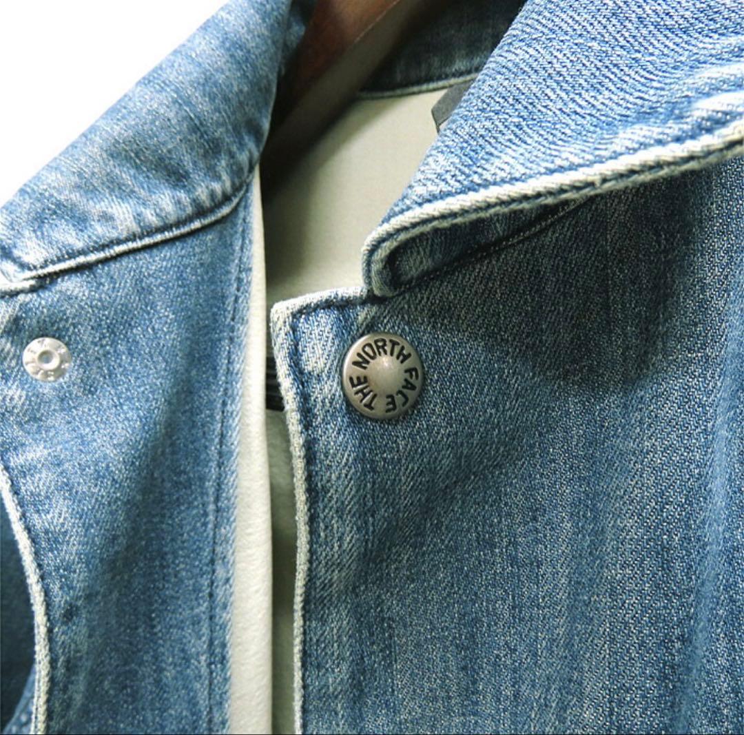 ノースフェイス WINDSTOPPER GORE デニム コーチジャケット