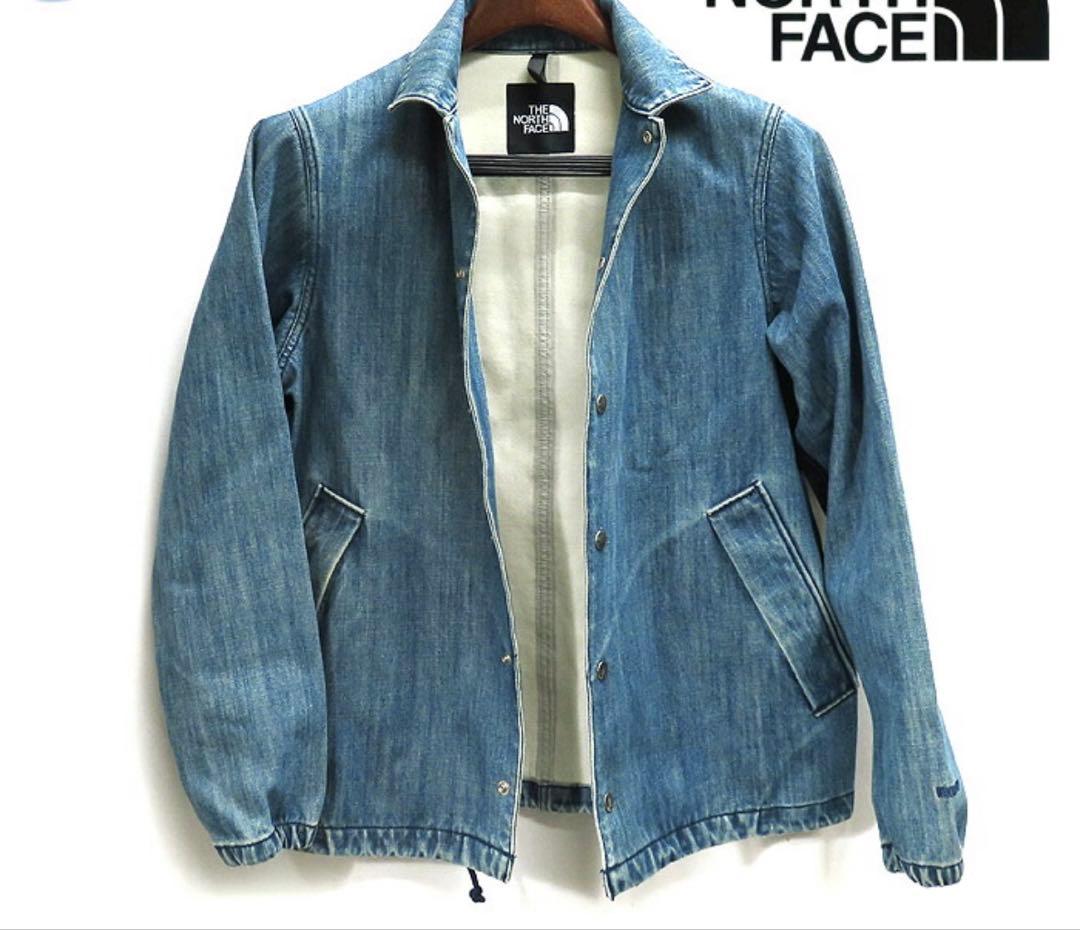 ノースフェイス WINDSTOPPER GORE デニム コーチジャケット