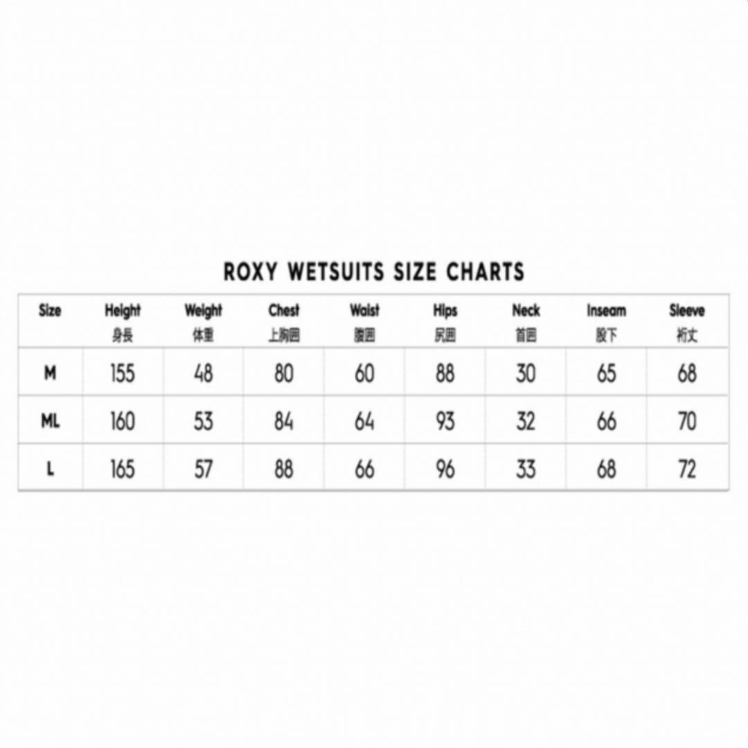 Roxy 5/4/3 SWELL SERIES LCZ MLサイズ セミドライ