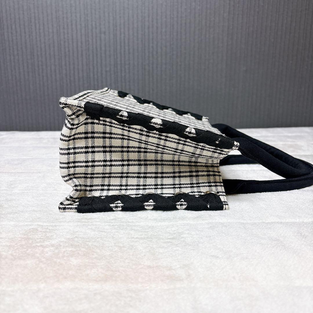 Darich（ダーリッチ）チェックミニトートバッグ ノベルティ 千鳥格子