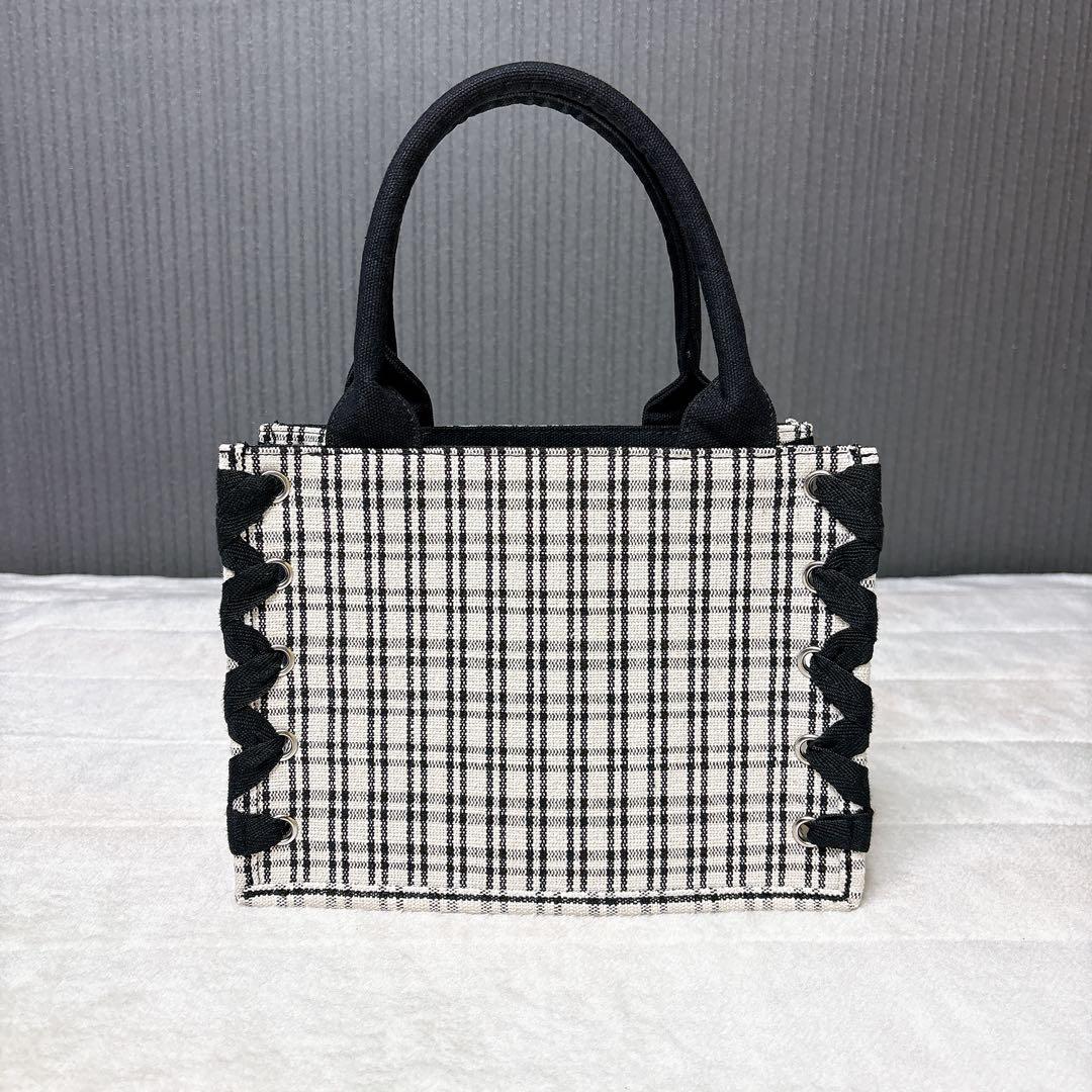 Darich（ダーリッチ）チェックミニトートバッグ ノベルティ 千鳥格子