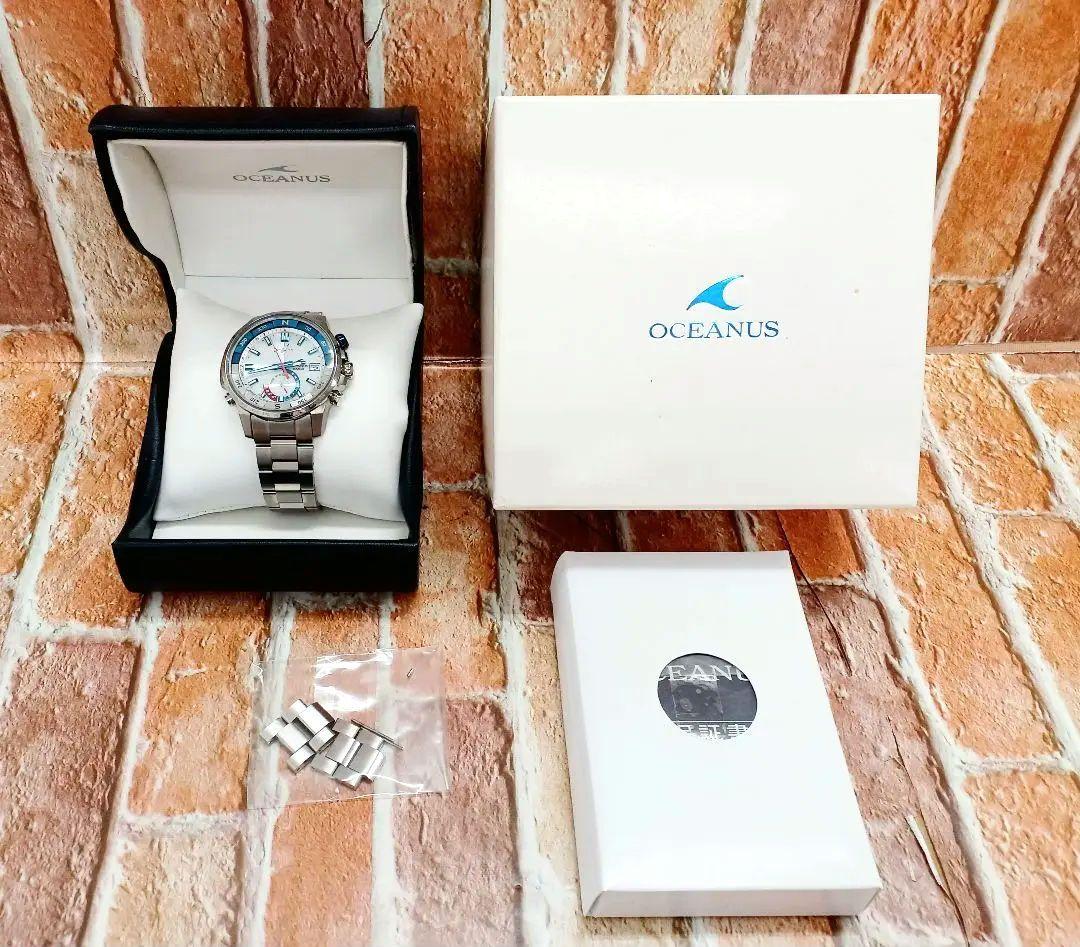 CASIO カシオ　オシアナス カシャロ　OCW-P1000-7AJF　ソーラー