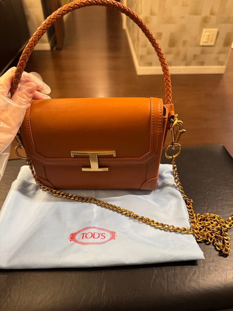 り*ん様 トッズ TOD’S バッグ レディース ショルダーバッグ 2WAY美品
