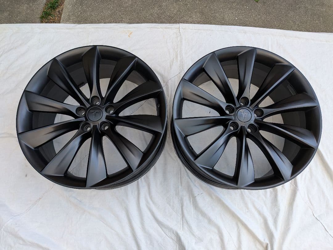 テスラモデルS　純正21インチホイール 美品