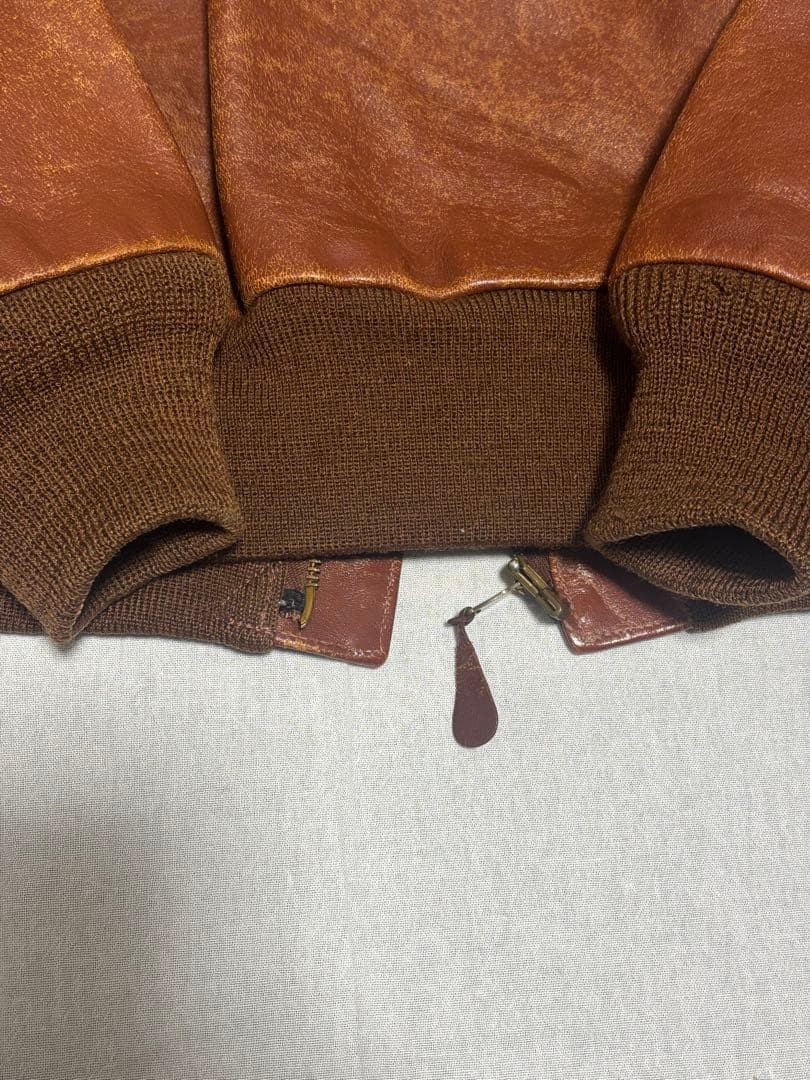 旧リアルマッコイズ レザーフライトジャケット36