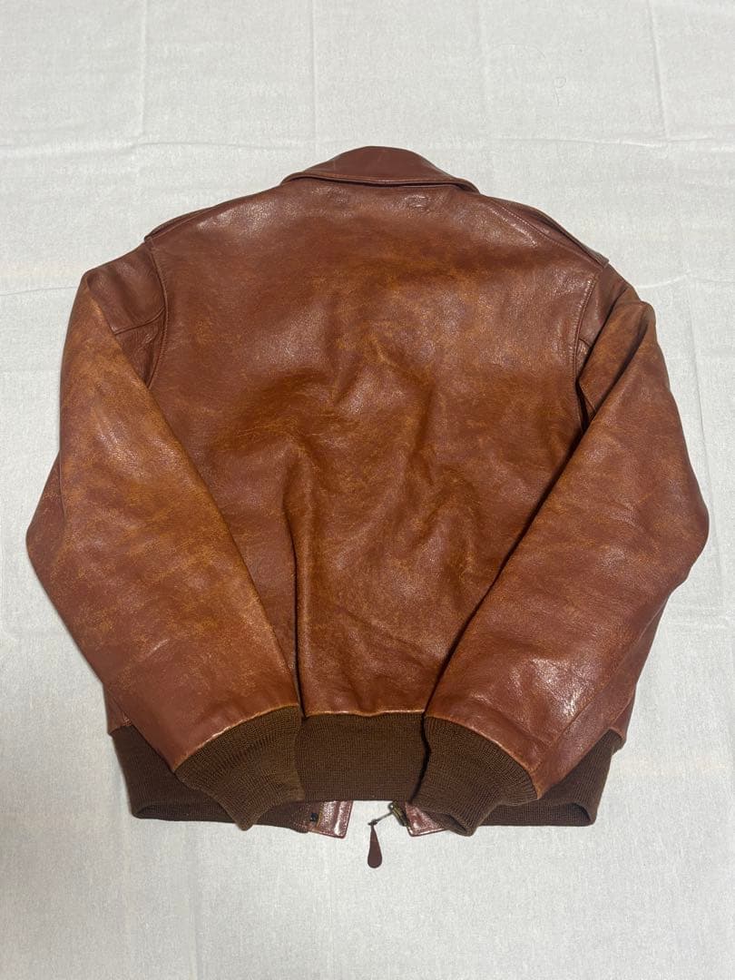旧リアルマッコイズ レザーフライトジャケット36