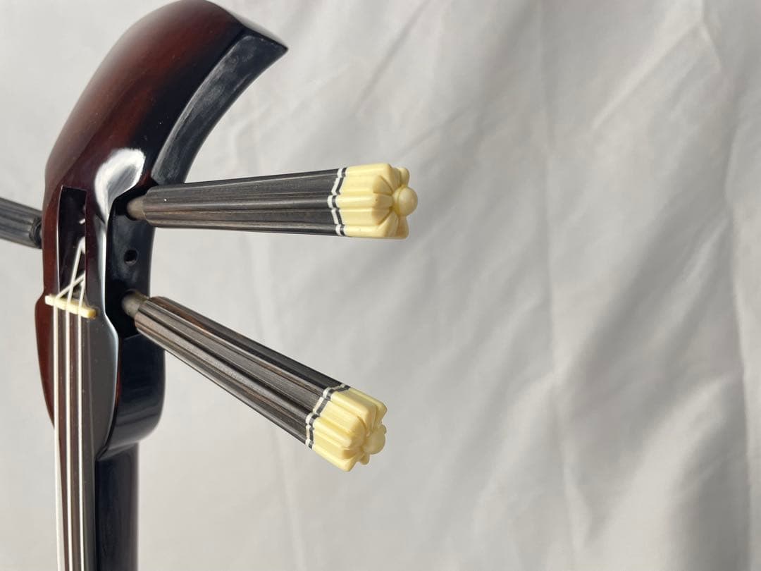 沖縄三線 ゆし木棹 強化張り・蛇皮二重張り