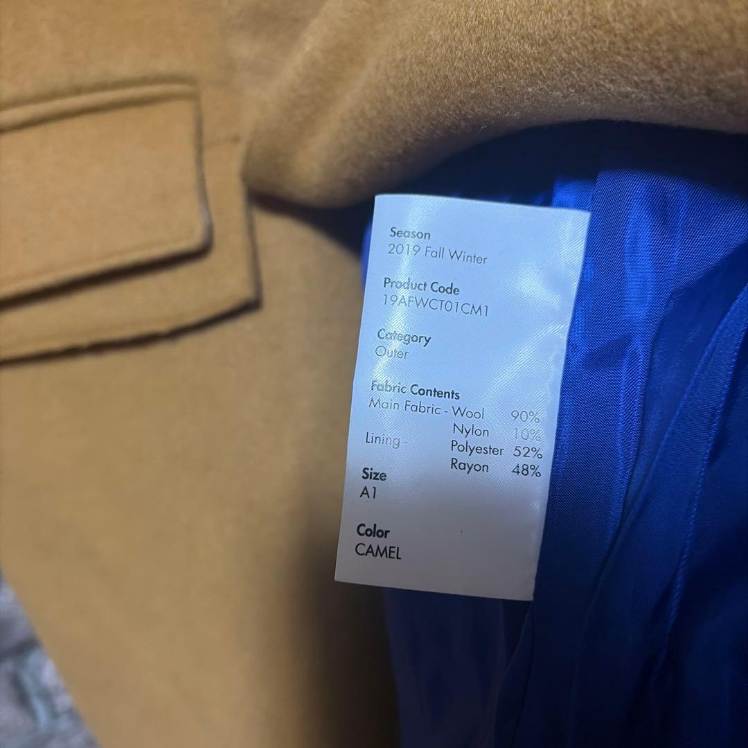 ジャケット・アウター adererror Sherlock double coat camel A1