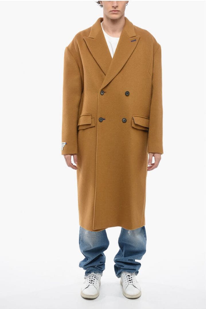 ジャケット・アウター adererror Sherlock double coat camel A1