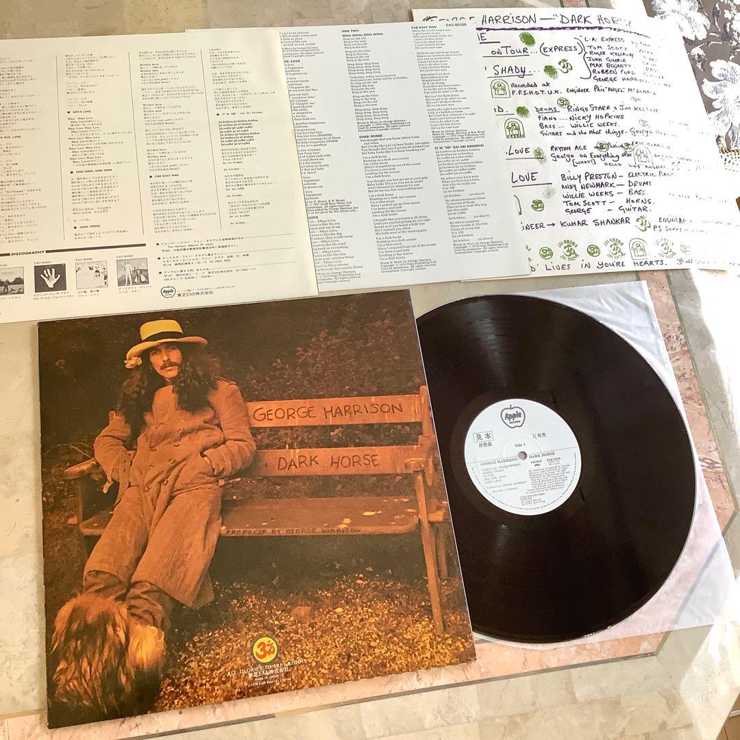 激レア!非売品!レコード新品!全体新品同様!1974年 ジョージ・ハリスン