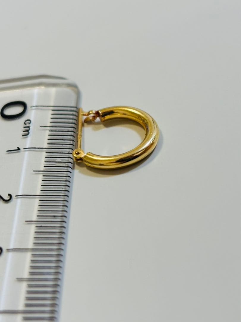 【K18 フープピアス　片耳用】