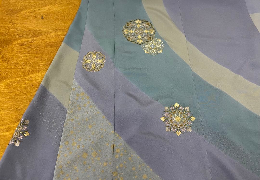 3243 着物　リメイク　ドレス　ワンピース