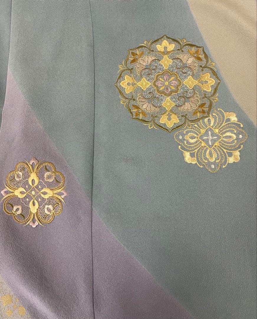 3243 着物　リメイク　ドレス　ワンピース