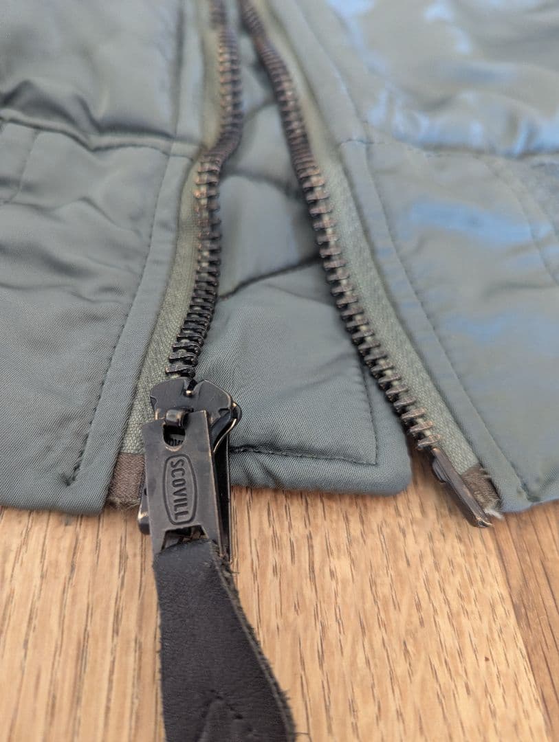 ALPHA MA-1 USA 68年復刻モデル SCOVILLジッパー Mサイズ