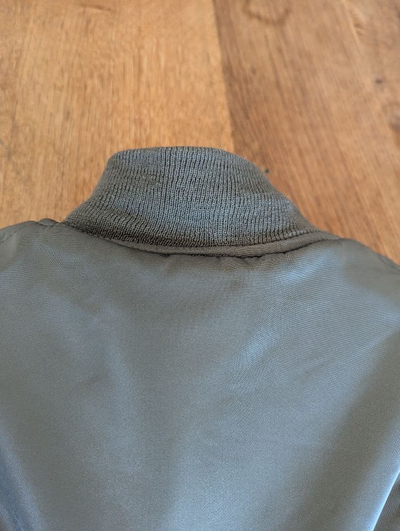 ALPHA MA-1 USA 68年復刻モデル SCOVILLジッパー Mサイズ