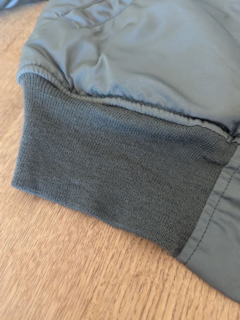 ALPHA MA-1 USA 68年復刻モデル SCOVILLジッパー Mサイズ