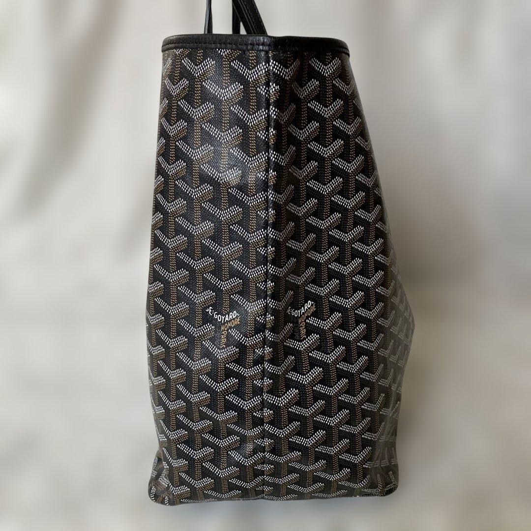 GOYARD トートバッグ ブラック　ポーチ付き 大容量
