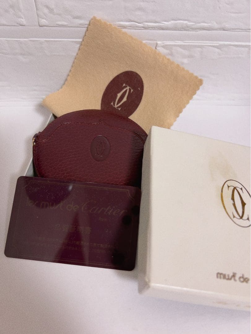 カルティエ　Cartier ケース　小銭入れ　未使用品　箱付き