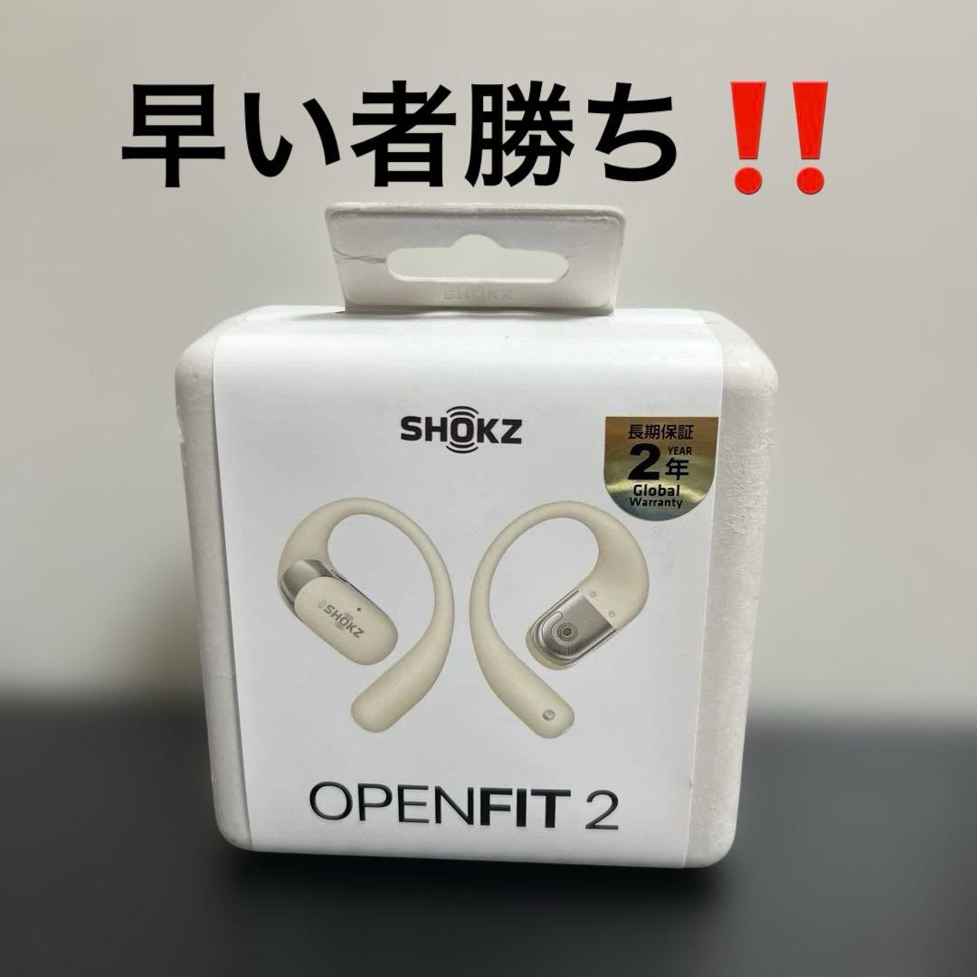 イヤホン SHOKZ OPENFIT 2 SKZ-EP-000046