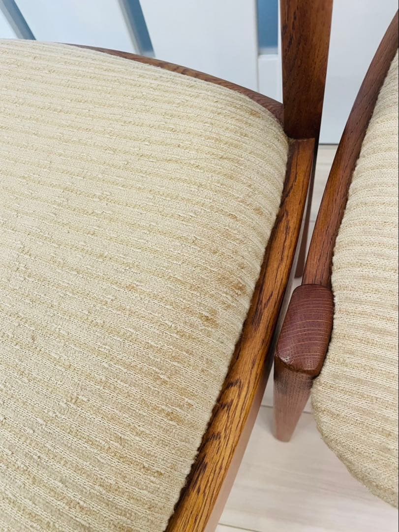 シラカワ shirakawa ダイニングチェア アームレス　 ２脚セット