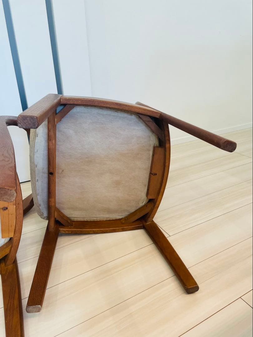 シラカワ shirakawa ダイニングチェア アームレス　 ２脚セット