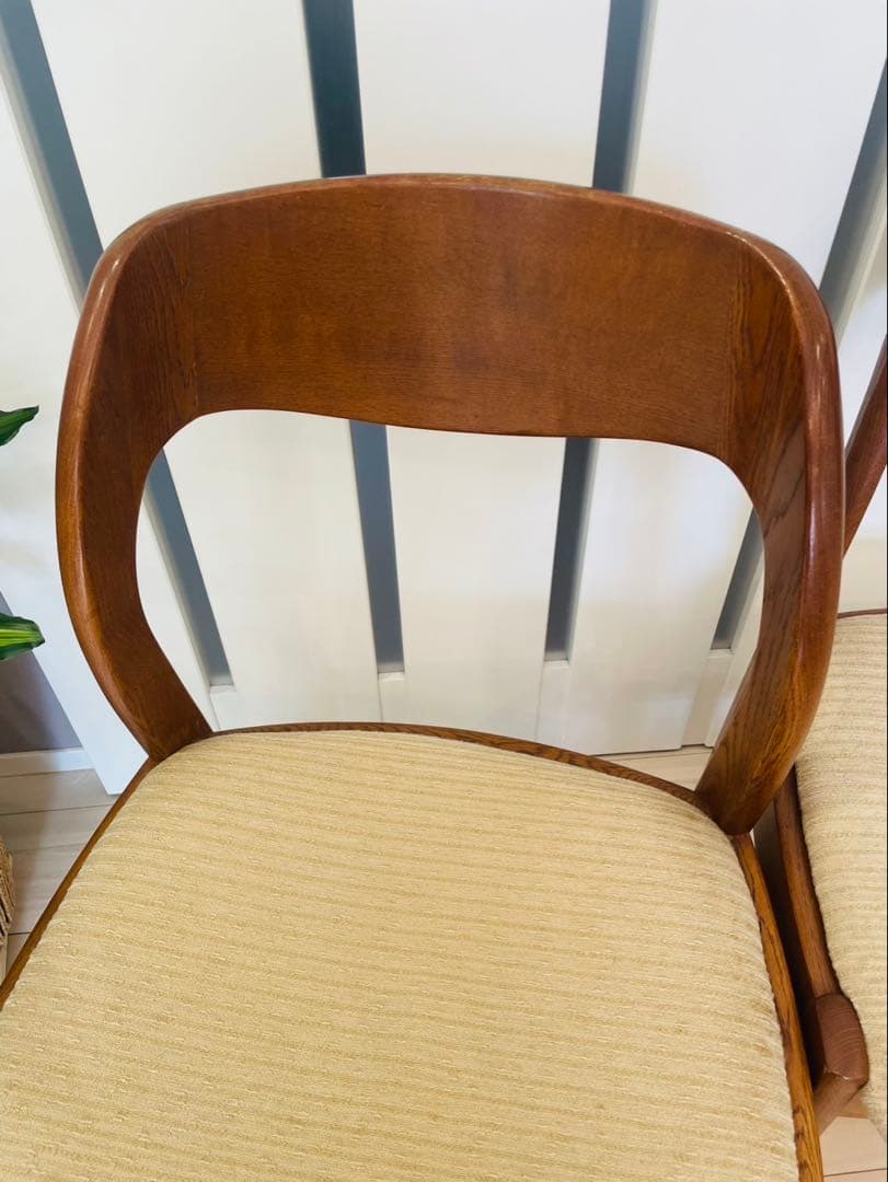 シラカワ shirakawa ダイニングチェア アームレス　 ２脚セット