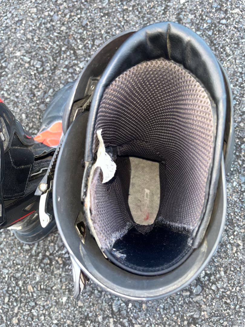 SIDI バイク用ブーツ レッド・ブラック