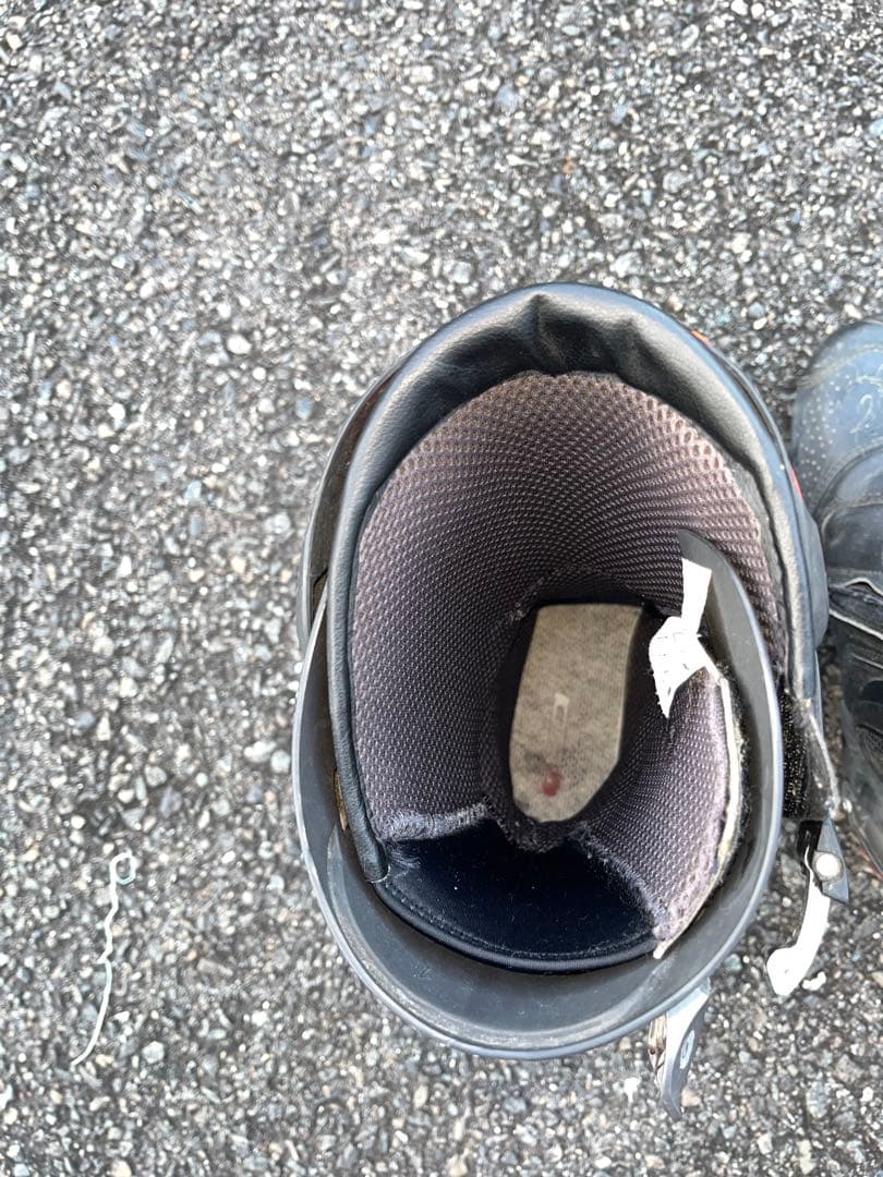 SIDI バイク用ブーツ レッド・ブラック