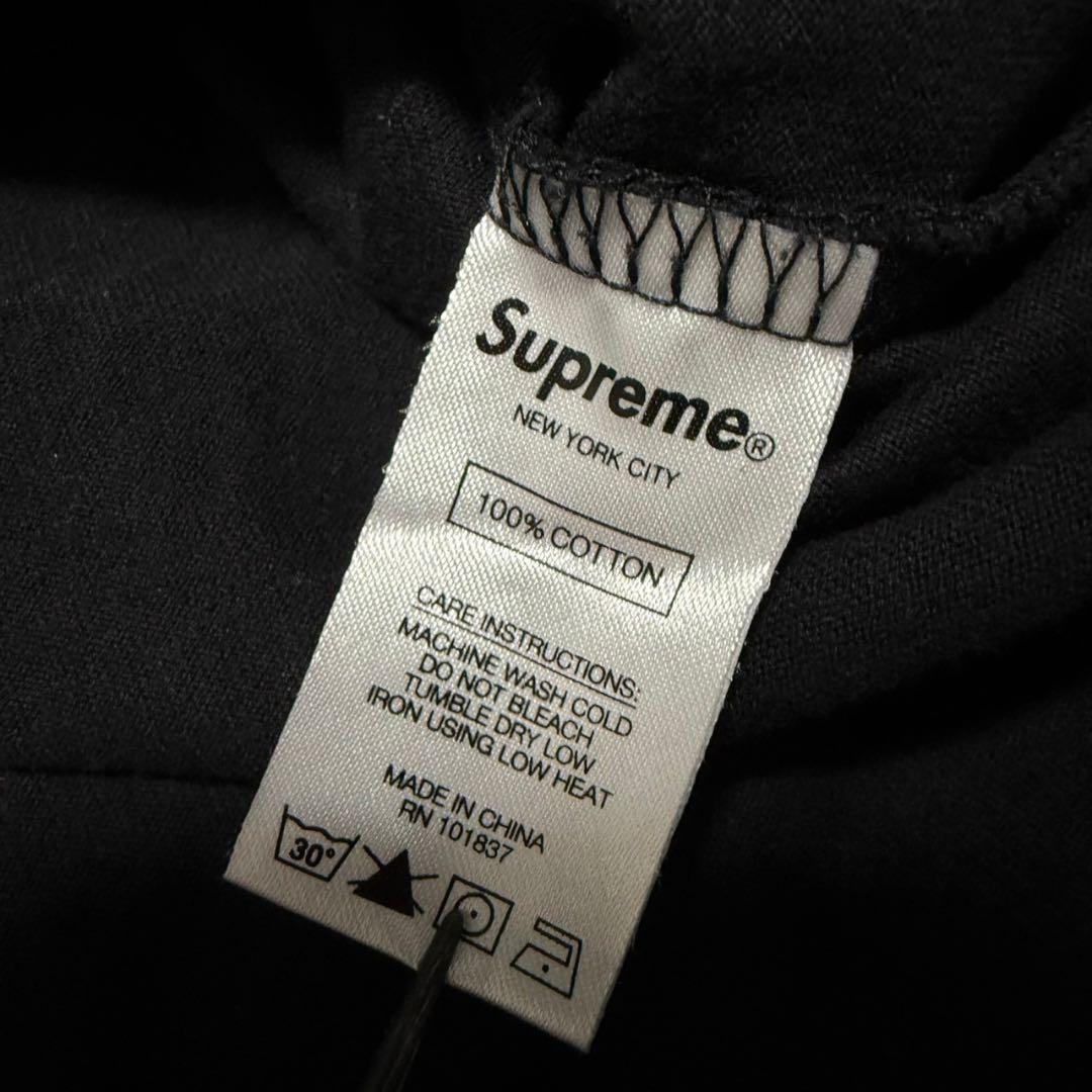 Supreme マルチロゴ ロンT L ブラック 20AW