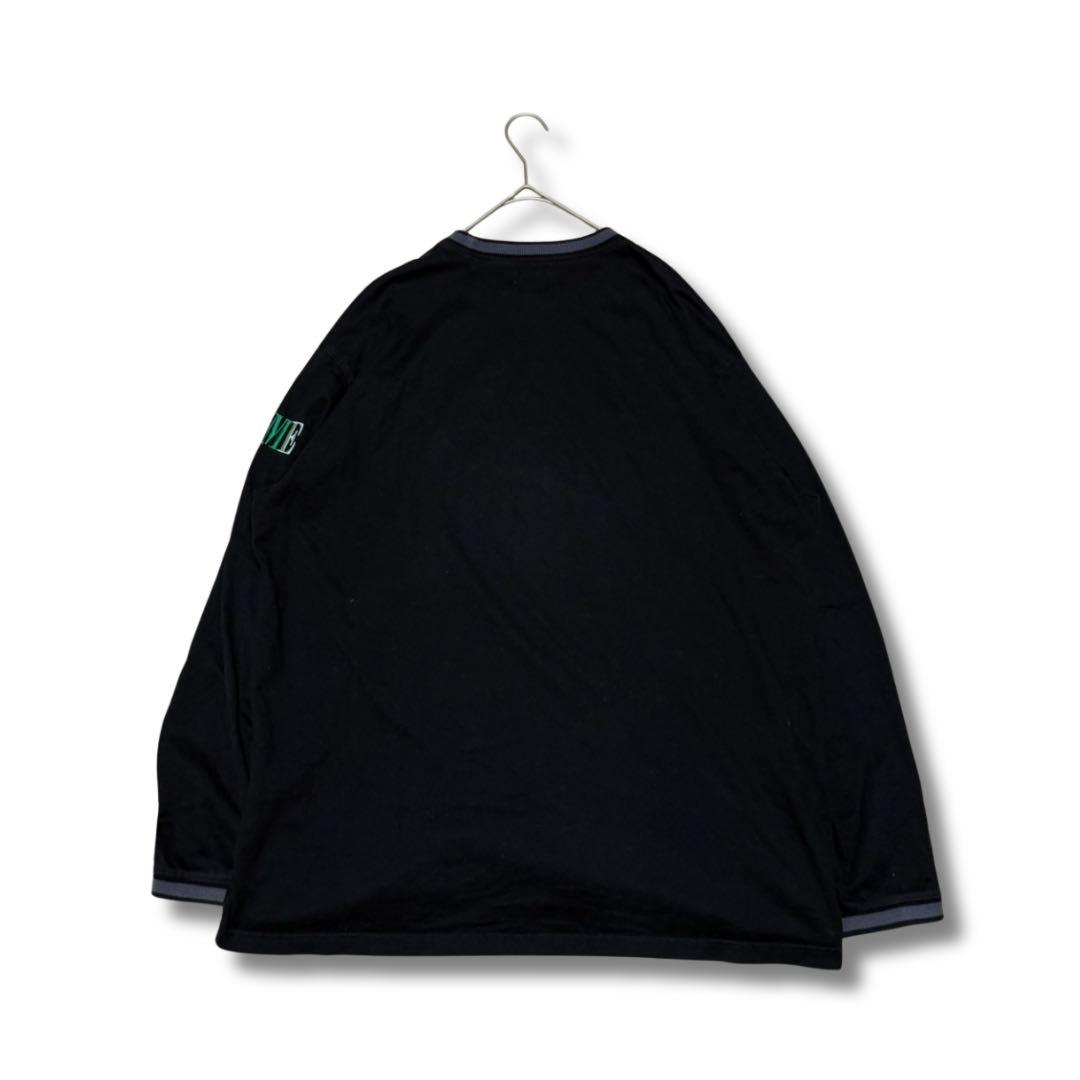 Supreme マルチロゴ ロンT L ブラック 20AW