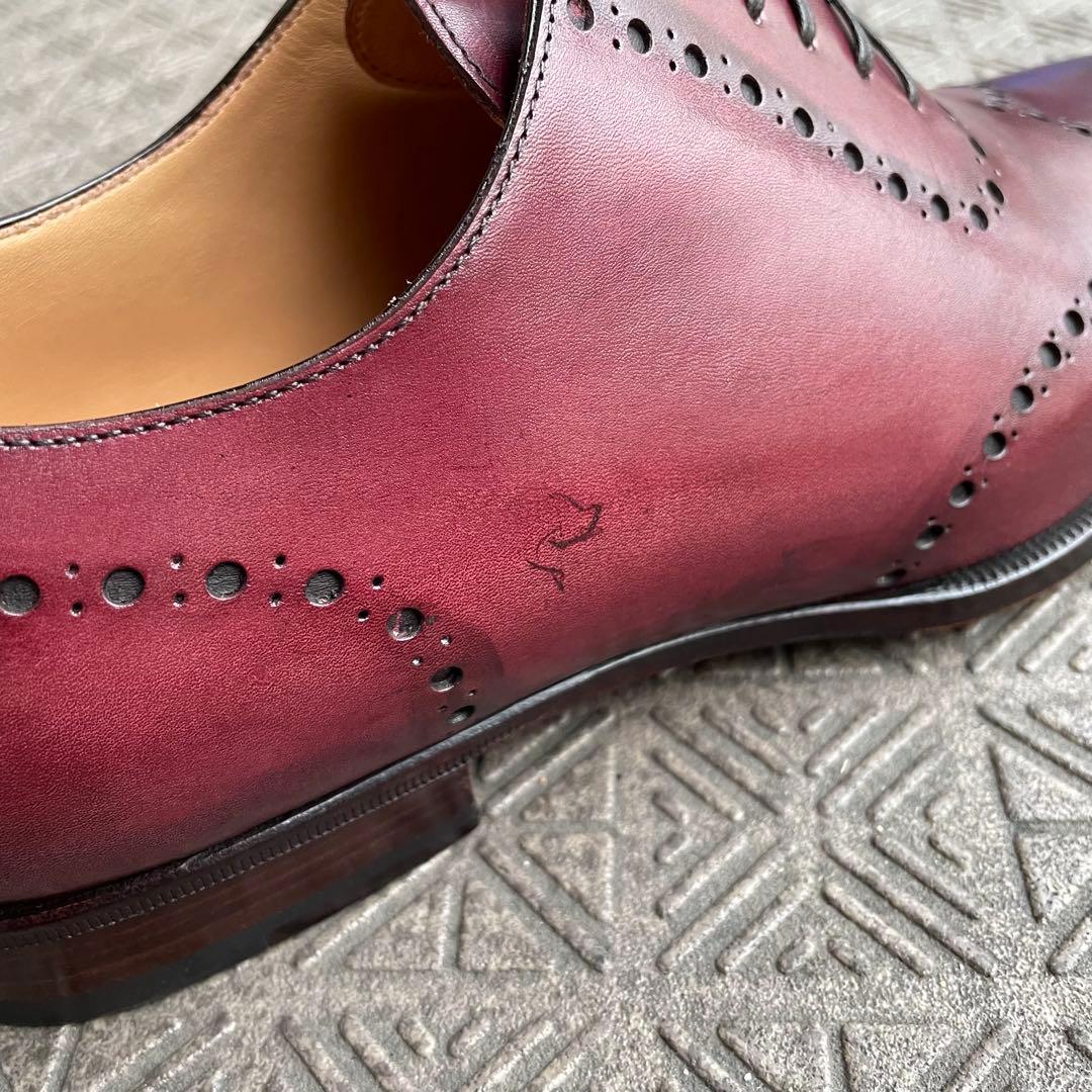 ペルーゾ GABRIELE PELUSO 未使用　イタリア製革靴