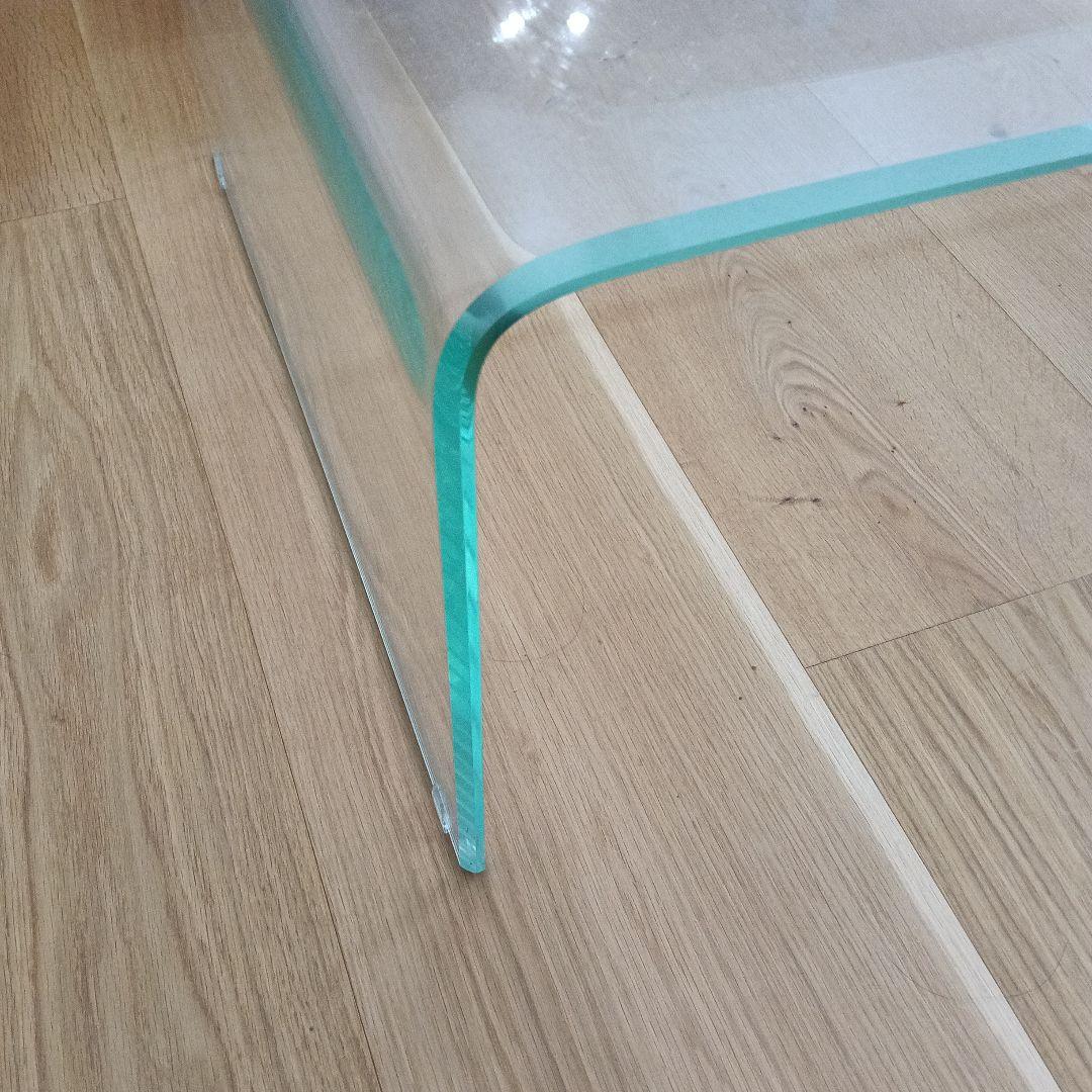 コンチネンタルファニチャー サターン リビング ガラステーブル 美品