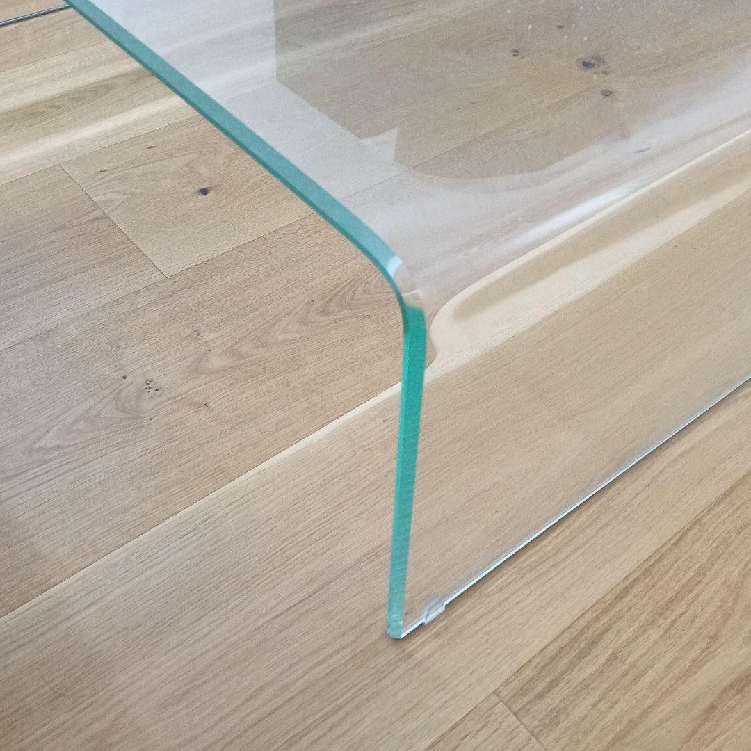 コンチネンタルファニチャー サターン リビング ガラステーブル 美品