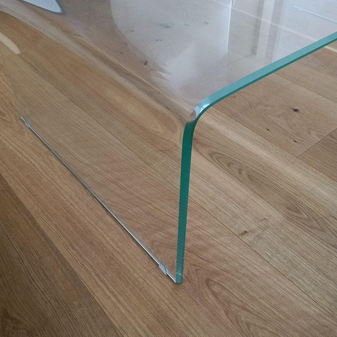 コンチネンタルファニチャー サターン リビング ガラステーブル 美品