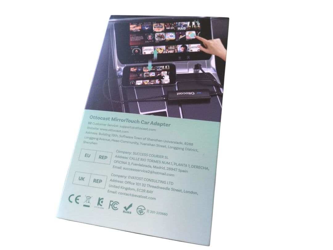 Ottocast Mirror Touch ミラーリング CarPlay対応