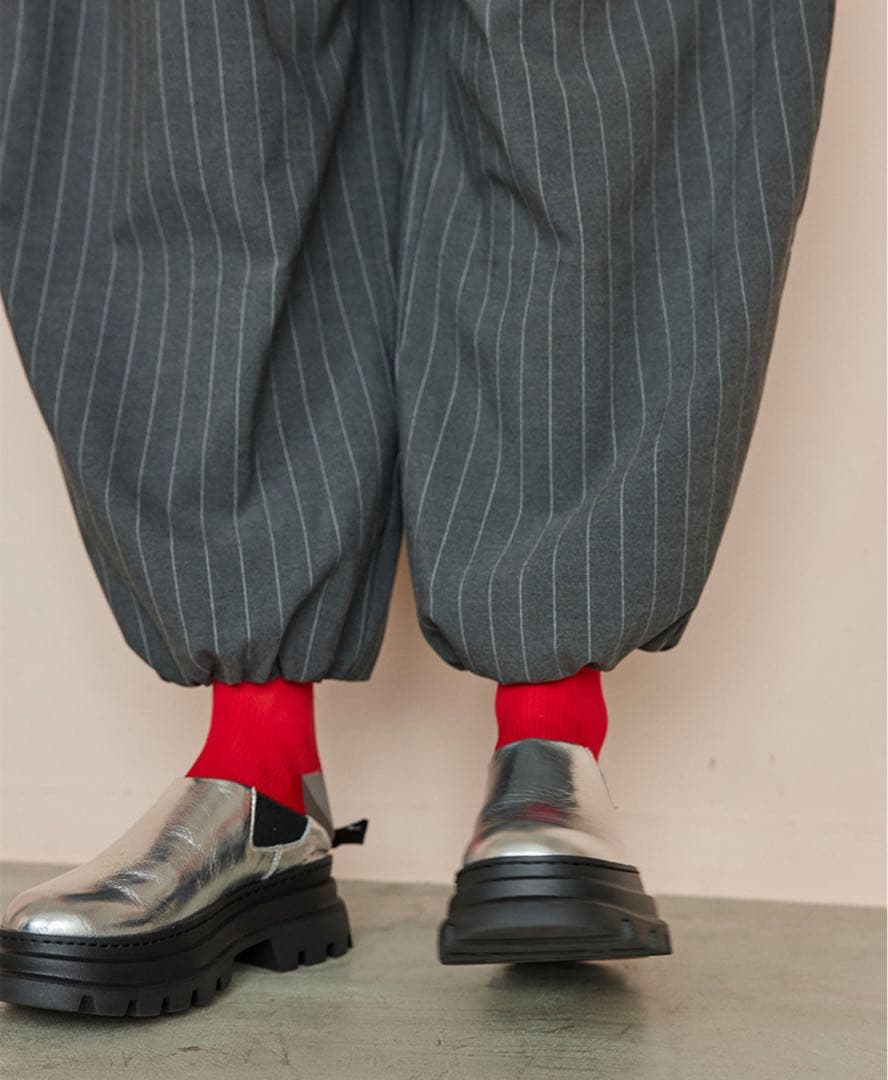 サロペット・オーバーオール・オールインワン OMMO VEST DETAIL BALLOON AIO 36