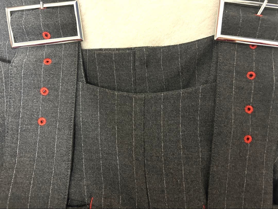 サロペット・オーバーオール・オールインワン OMMO VEST DETAIL BALLOON AIO 36