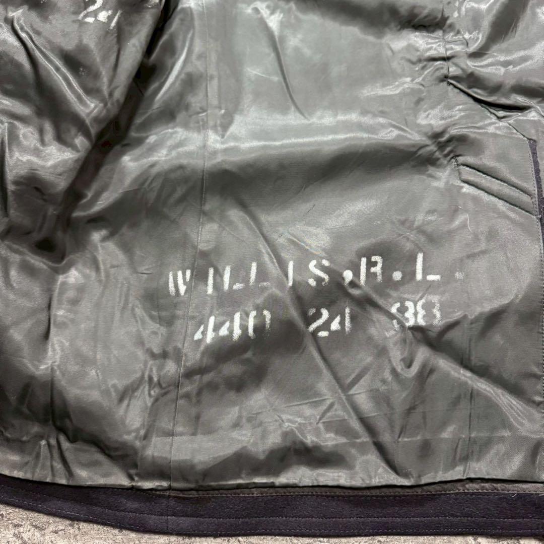 50s U.S.NAVY Pコート米軍実物アメリカ海軍ミリタリージャケット38