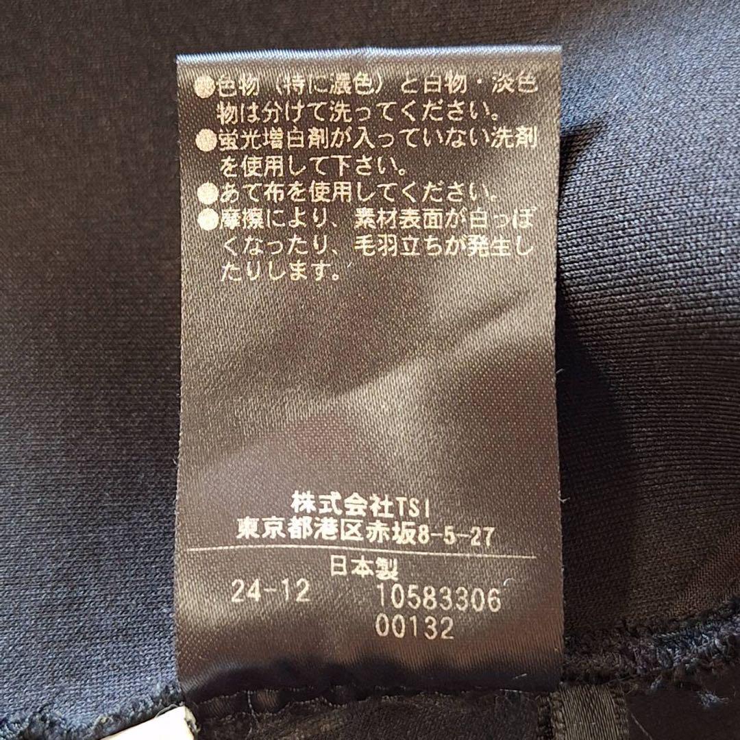 現行モデル✨ルフィル エアクッションカットソー キーネック トップス ブラック