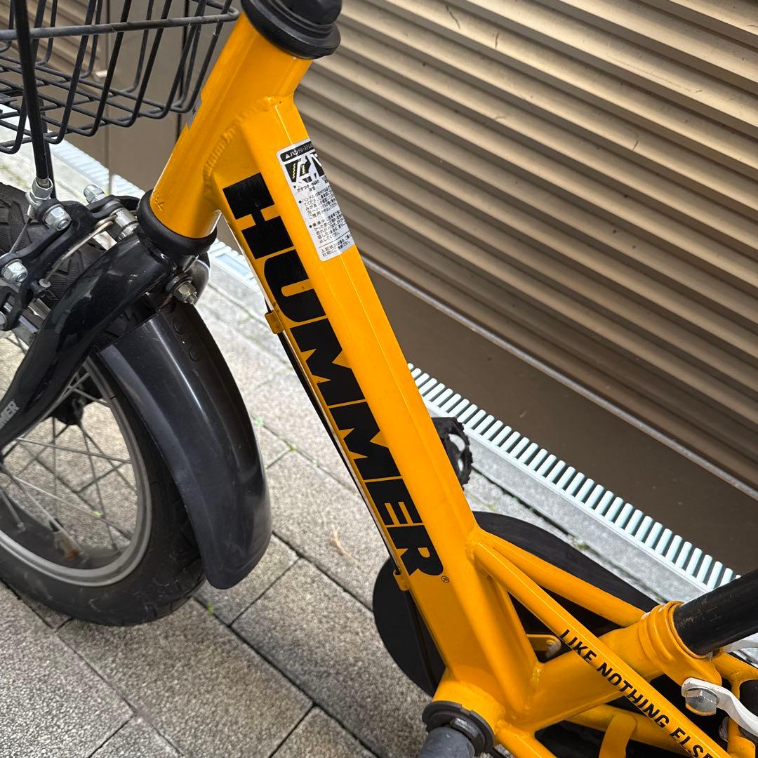 HUMMER ハマー 自転車 14インチ 補助輪付き