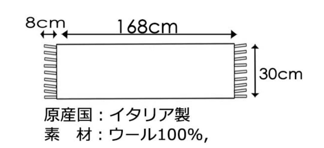 新品タグ付　ポロラルフローン　チェック　ホース刺繍マフラー イタリア製　男女兼用