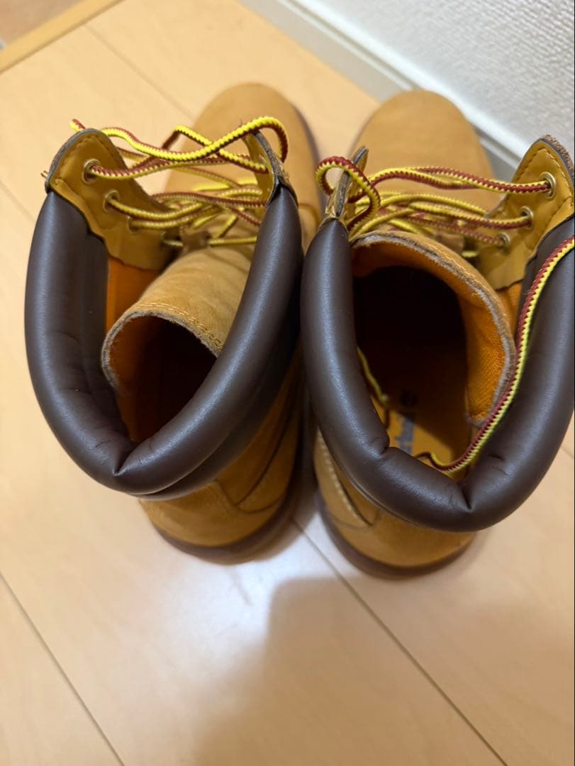 ざ*い様 Timberland ブラウンハイカットブーツ