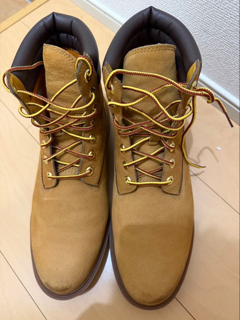 ざ*い様 Timberland ブラウンハイカットブーツ