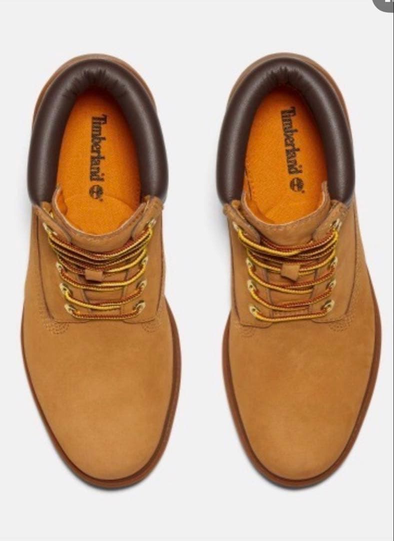 ざ*い様 Timberland ブラウンハイカットブーツ