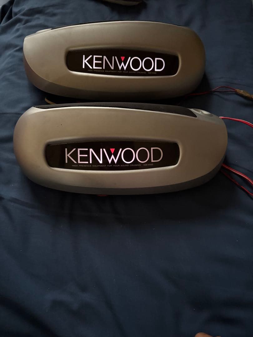 ケンウッド　ksc-550s 置き型スピーカー　イルミ付き