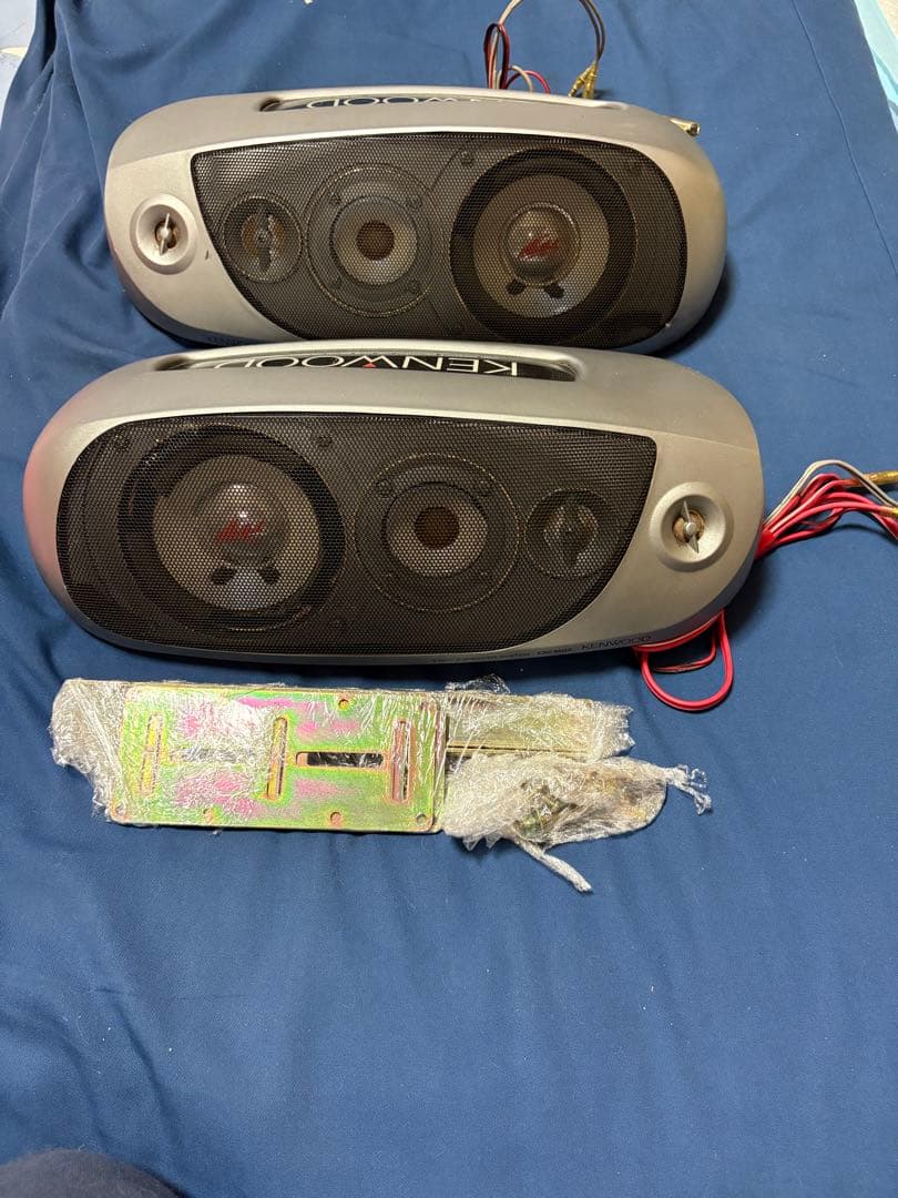 ケンウッド　ksc-550s 置き型スピーカー　イルミ付き