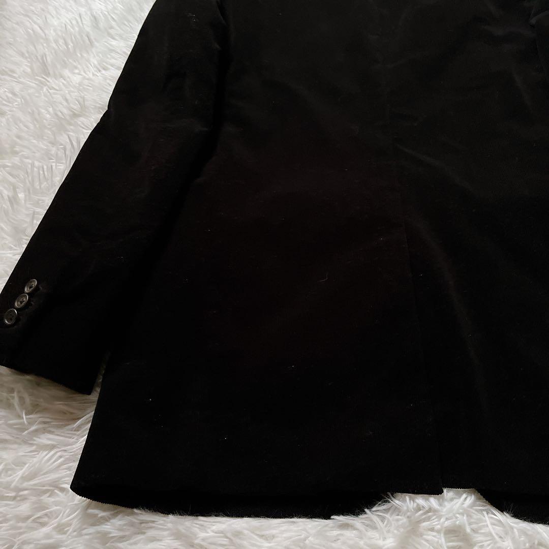 希少XL✨マーガレットハウエル コーデュロイ テーラードジャケット 黒 日本製