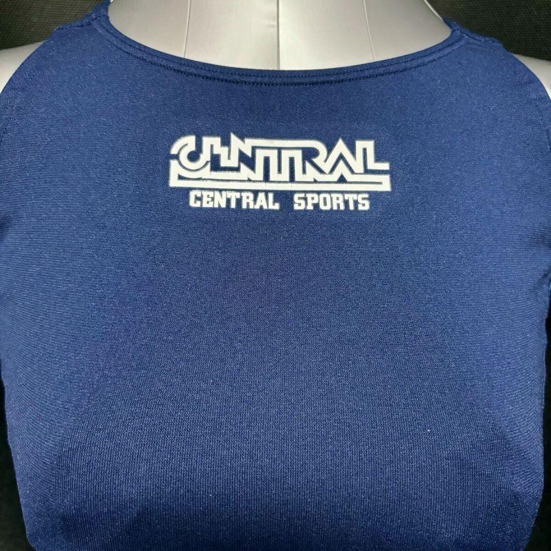 Mizuno スポーツ用水着 ネイビー/青