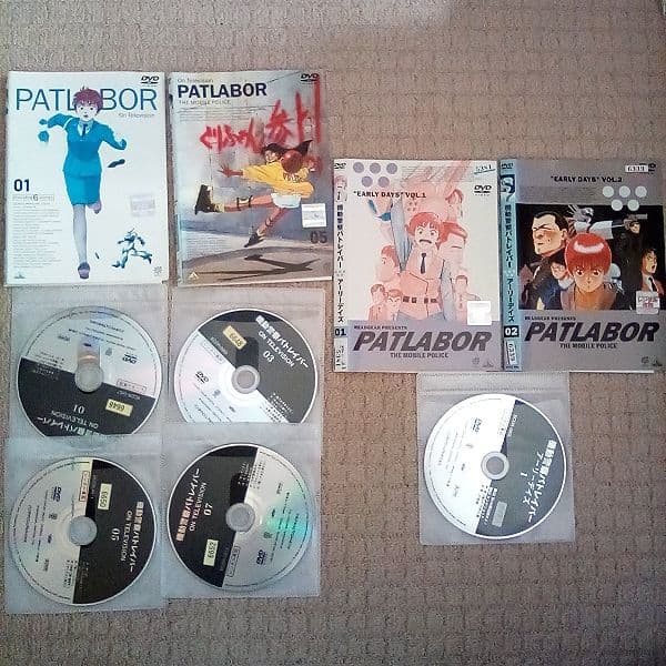 DVD パトレイバー TV＆アーリーデイズ 全巻セット