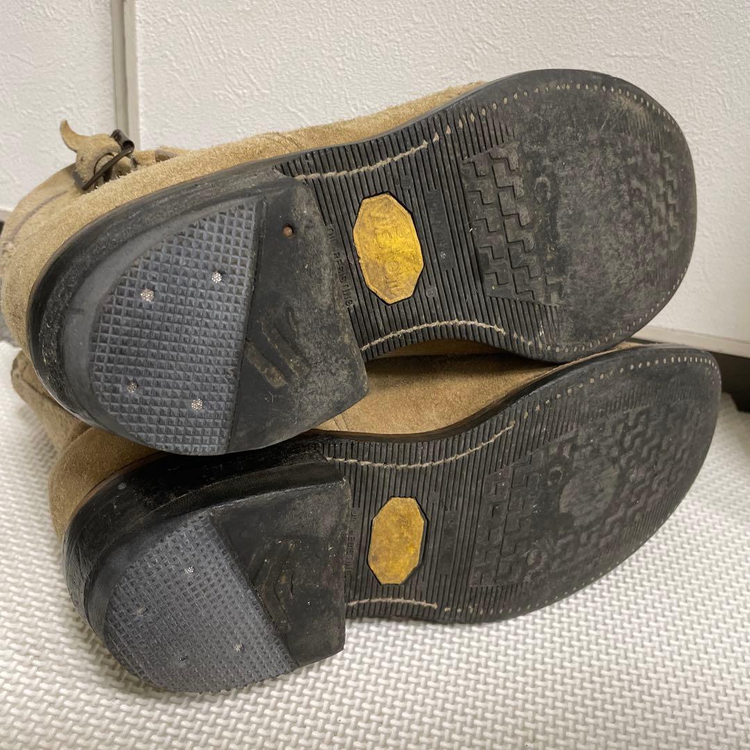 Chippewa ベージュ エンジニアブーツ